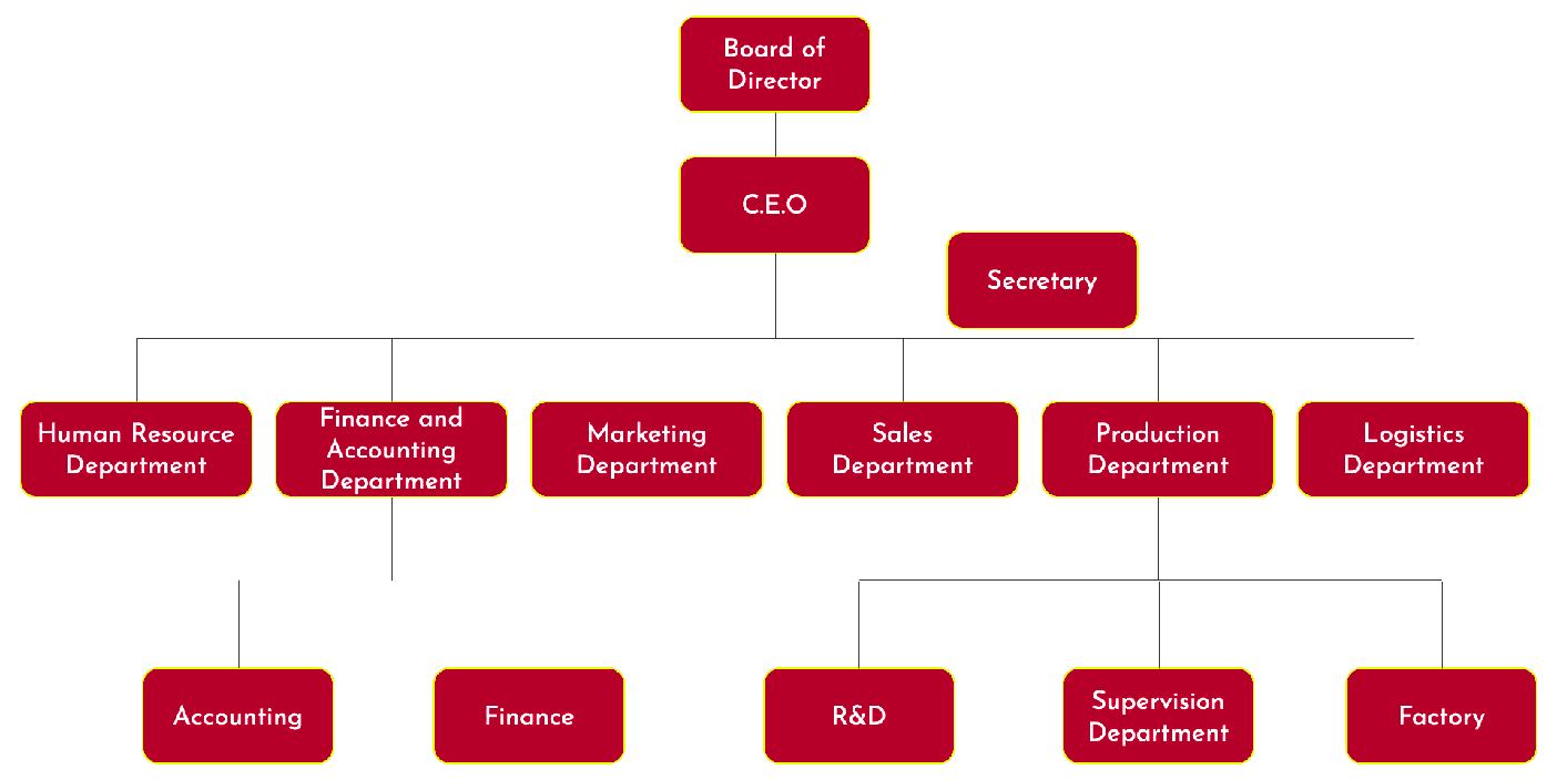 JUNPU company structure