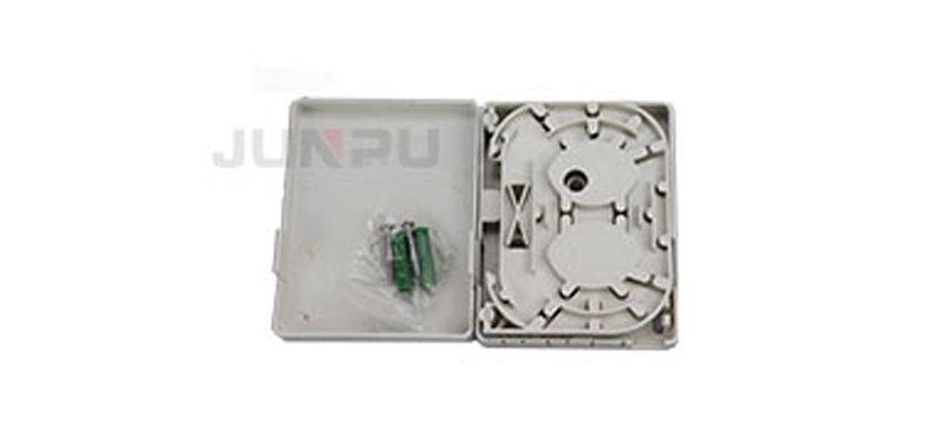 2 Core Fiber Optic Rosette Box