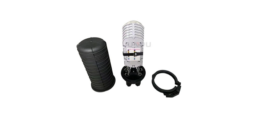 48 Core Fiber Optic Dome Splice Enclosure
