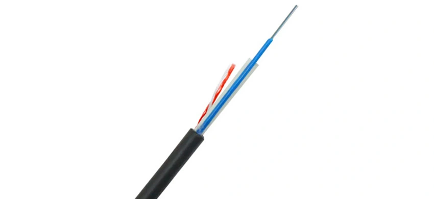 Self supporting aerial mini ADSS 12 core ASU fiber optic cable