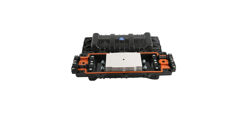 96 Core Horizontal Fiber Optic Splice Enclosure