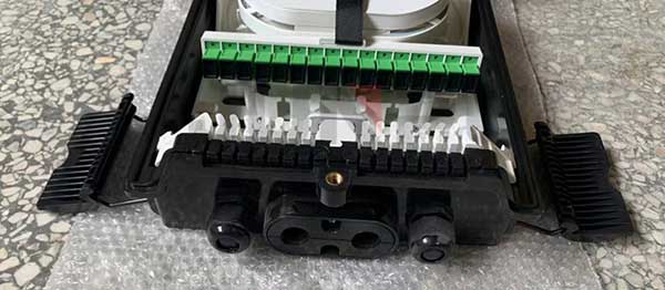 16 core fiber optic termination box