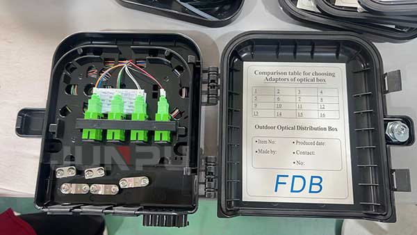 8 core cto fiber optic box