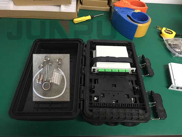 16 ports fiber optic splice closure