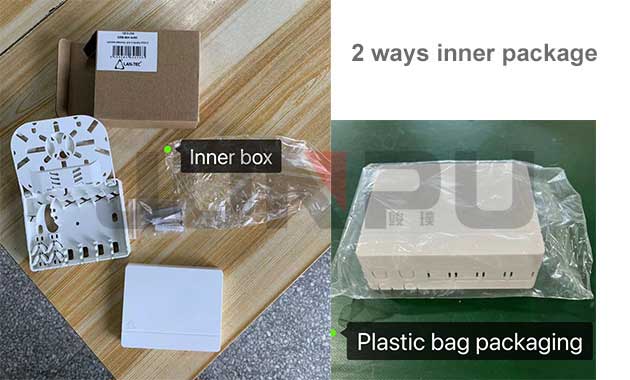 4 core lc fiber optic terminal box
