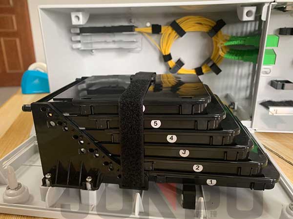 cto 48 core indoor fiber termination box